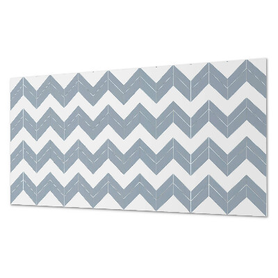Panneau mural pvc Motif en zigzag dans la ligne