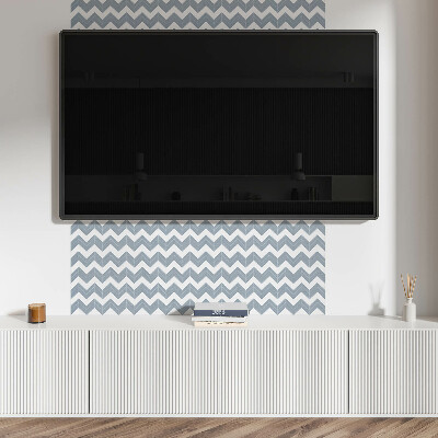 Panneau mural pvc Motif en zigzag dans la ligne