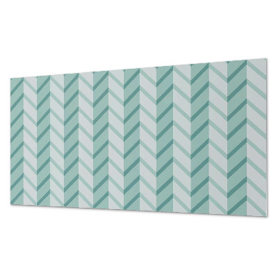 Panneau décoratif intérieur Motif à rayures en zigzag