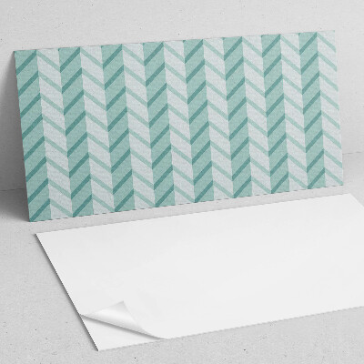 Panneau décoratif intérieur Motif à rayures en zigzag