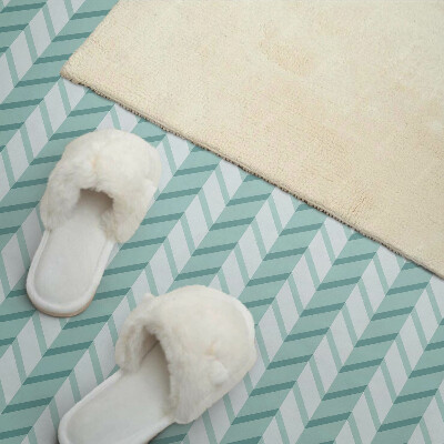 Panneau décoratif intérieur Motif à rayures en zigzag