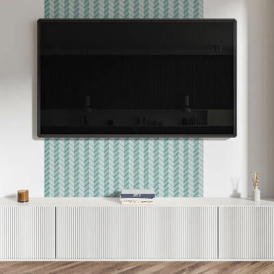 Panneau décoratif intérieur Motif à rayures en zigzag