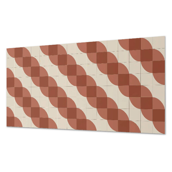 Panneau décoratif intérieur Motif géométrique ondulé