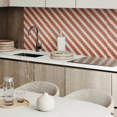 Panneau décoratif intérieur Motif géométrique ondulé