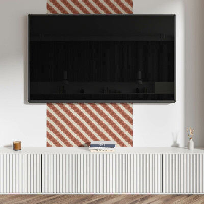 Panneau décoratif intérieur Motif géométrique ondulé