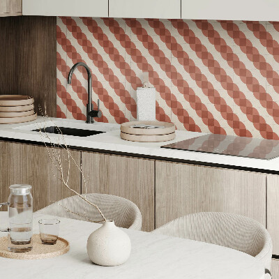 Panneau décoratif intérieur Motif géométrique ondulé