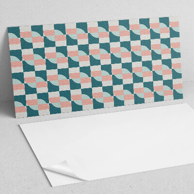 Panneau mural pvc Motif à carreaux géométriques