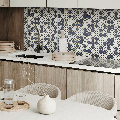 Panneau décoratif intérieur Motif floral sur le fond