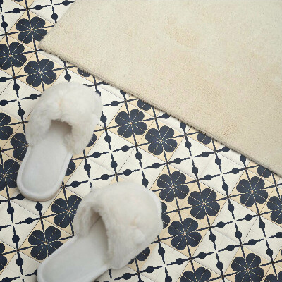 Panneau décoratif intérieur Motif floral sur le fond