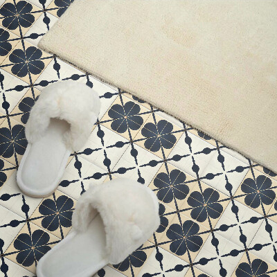 Panneau décoratif intérieur Motif floral sur le fond