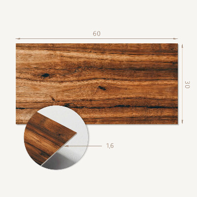 Panneau mural pvc Motif bois naturel