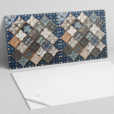 Panneau mural pvc Motif de carreaux de mosaïque