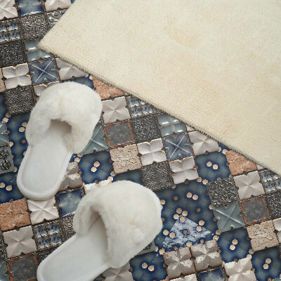 Panneau mural pvc Motif de carreaux de mosaïque