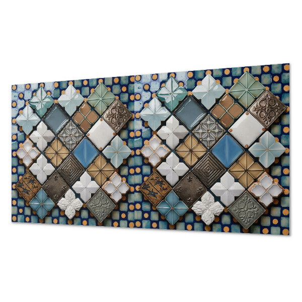 Panneau décoratif intérieur Motifs de carreaux de céramique