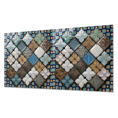 Panneau décoratif intérieur Motifs de carreaux de céramique