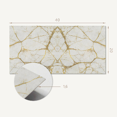 Revêtement mural intérieur Motif de marbre veiné