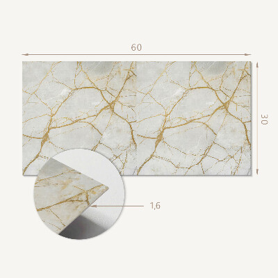 Panneau mural pvc Motif de marbre élégant