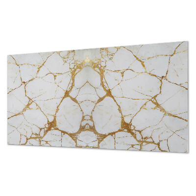 Panneau décoratif intérieur Marbre élégant avec veines