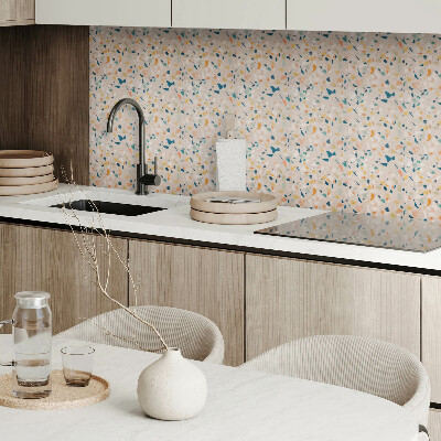 Panneau décoratif intérieur Motif avec des fragments colorés