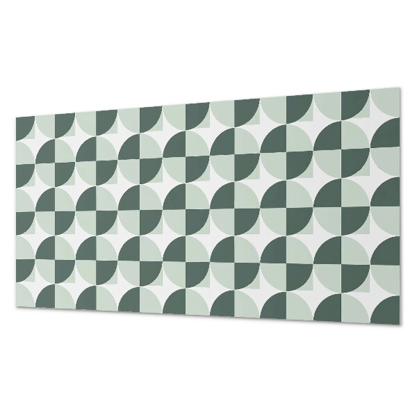 Revêtement mural intérieur Géométrie des cercles et des carrés