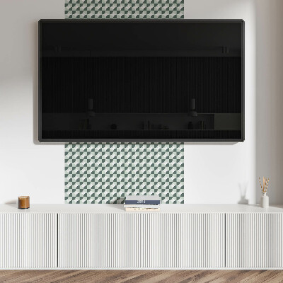 Revêtement mural intérieur Géométrie des cercles et des carrés