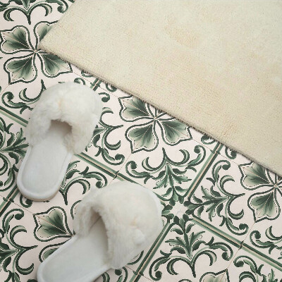 Panneau mural pvc Motif avec des feuilles et des coeurs