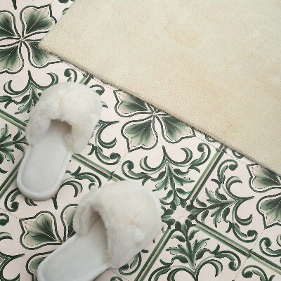 Panneau mural pvc Motif avec des feuilles et des coeurs