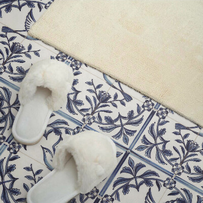 Panneau décoratif intérieur Motif d'oiseau parmi les plantes