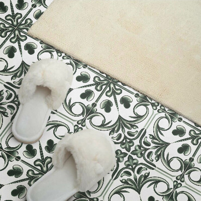 Revêtement mural intérieur Motif végétal dans le carrelage