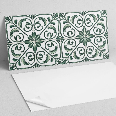 Panneau mural pvc Motif végétal avec ornements