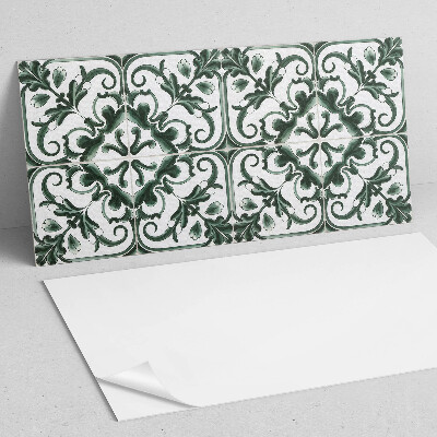 Revêtement mural intérieur Motif végétal en carrés