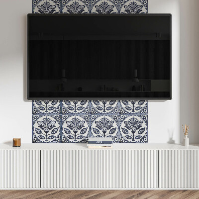 Panneau décoratif intérieur Motif floral en céramique
