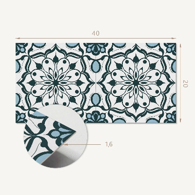 Panneau décoratif intérieur Motif de mandala floral