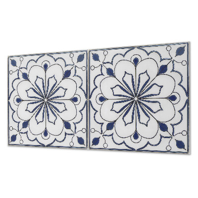 Revêtement mural intérieur Motif floral en céramique