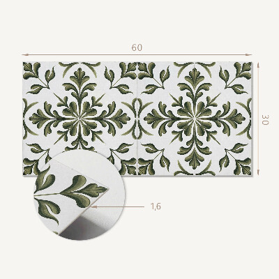 Panneau décoratif intérieur Motif végétal en arrière-plan