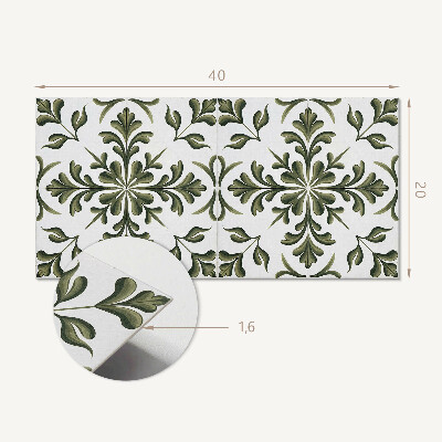 Panneau décoratif intérieur Motif végétal en arrière-plan