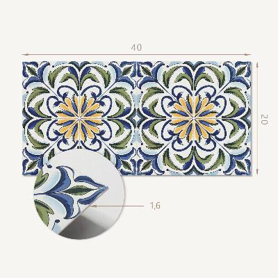 Panneau décoratif intérieur Motif végétal avec des fleurs