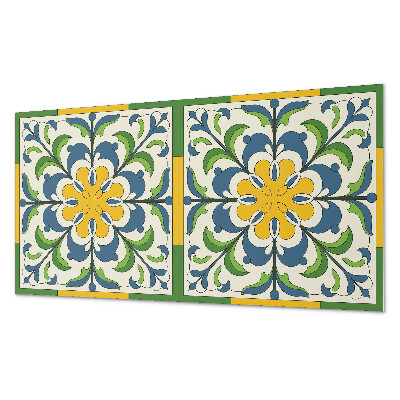 Panneau mural pvc Motif floral avec des feuilles