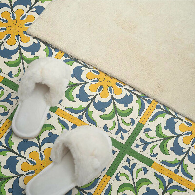 Panneau mural pvc Motif floral avec des feuilles