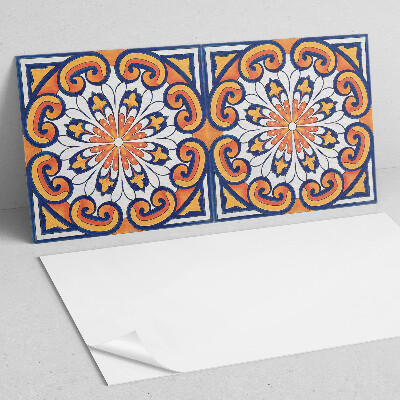 Panneau mural pvc Motif floral sur le fond