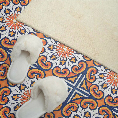 Panneau mural pvc Motif floral sur le fond