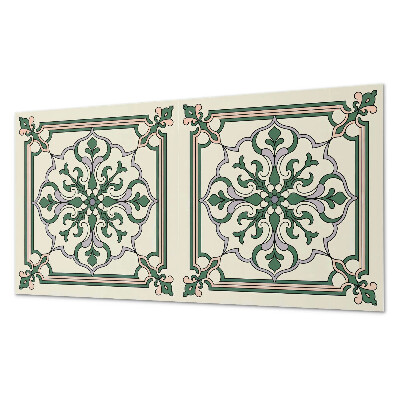 Revêtement mural intérieur Motif floral avec ornements