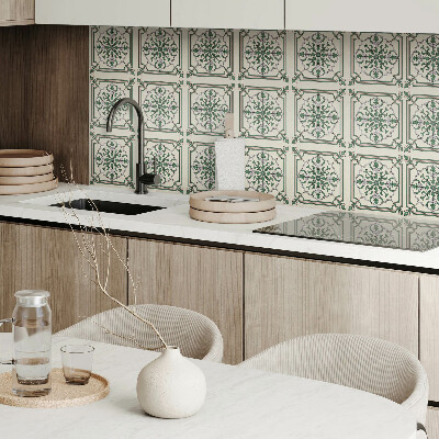 Revêtement mural intérieur Motif floral avec ornements