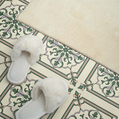 Revêtement mural intérieur Motif floral avec ornements