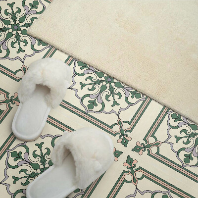 Revêtement mural intérieur Motif floral avec ornements