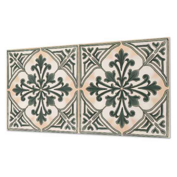 Panneau décoratif intérieur Motif végétal dans un carré