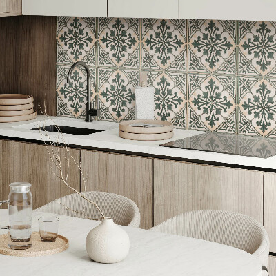 Panneau décoratif intérieur Motif végétal dans un carré