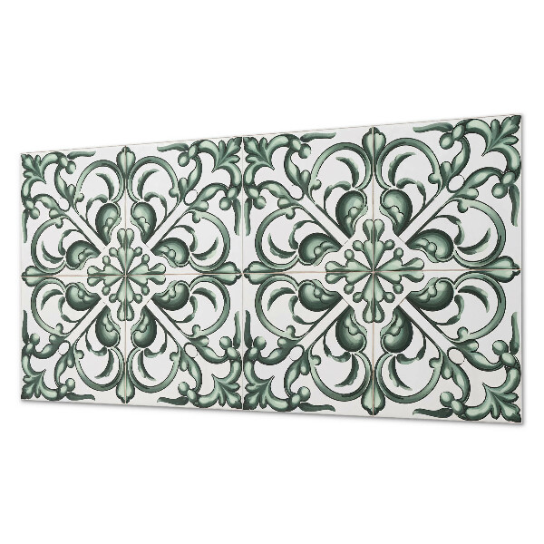 Panneau mural pvc Motif végétal en symétrie