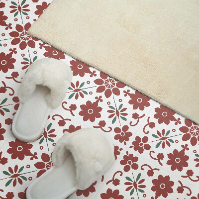 Panneau décoratif intérieur Motif floral avec des feuilles