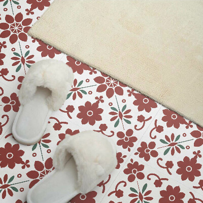 Panneau décoratif intérieur Motif floral avec des feuilles